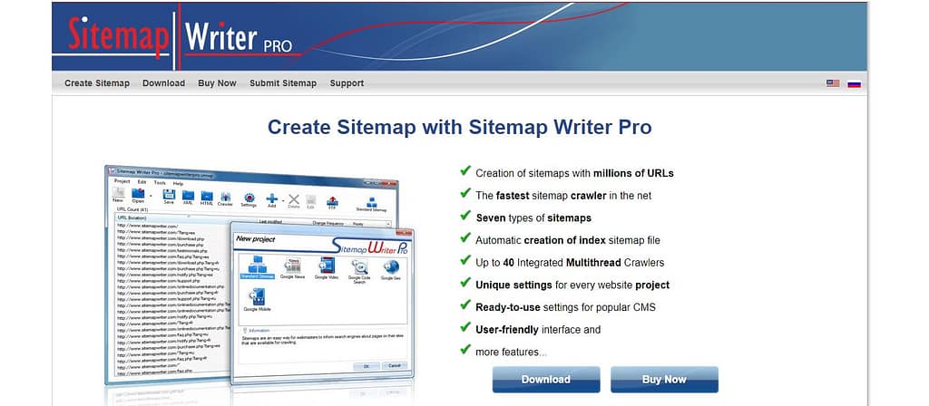 Sitemap Writer Pro