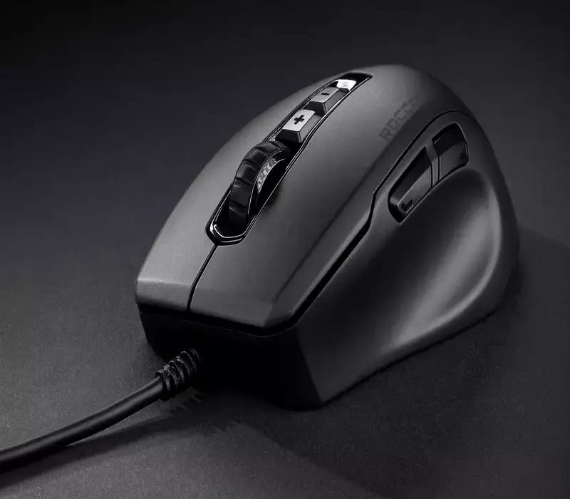 Gaming mice with thumb rest