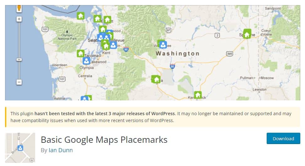 Basic Google Maps Placemarks